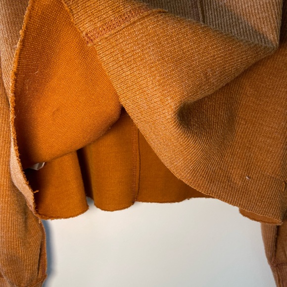 Pink Lily Sweater in Burnt Orange - Picture 4 of 4